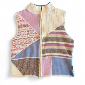 Vintage Woolrich Lamb's Wool Colorful Vest